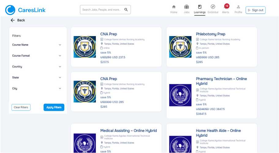 Explore Courses & Opportunities